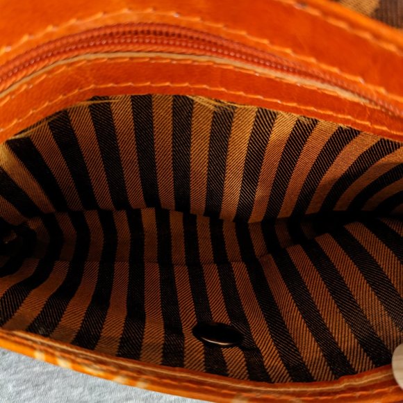 Cognac Flat Leather Wallet (new) - Picture 5 of 5